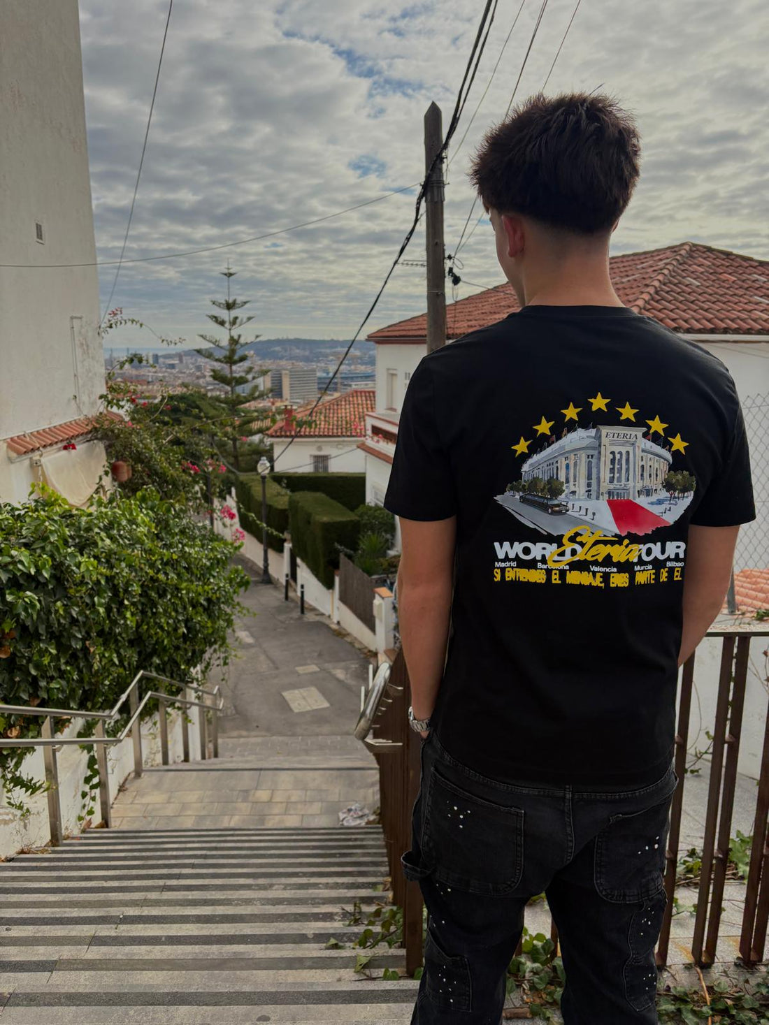 Eteria Black Tee