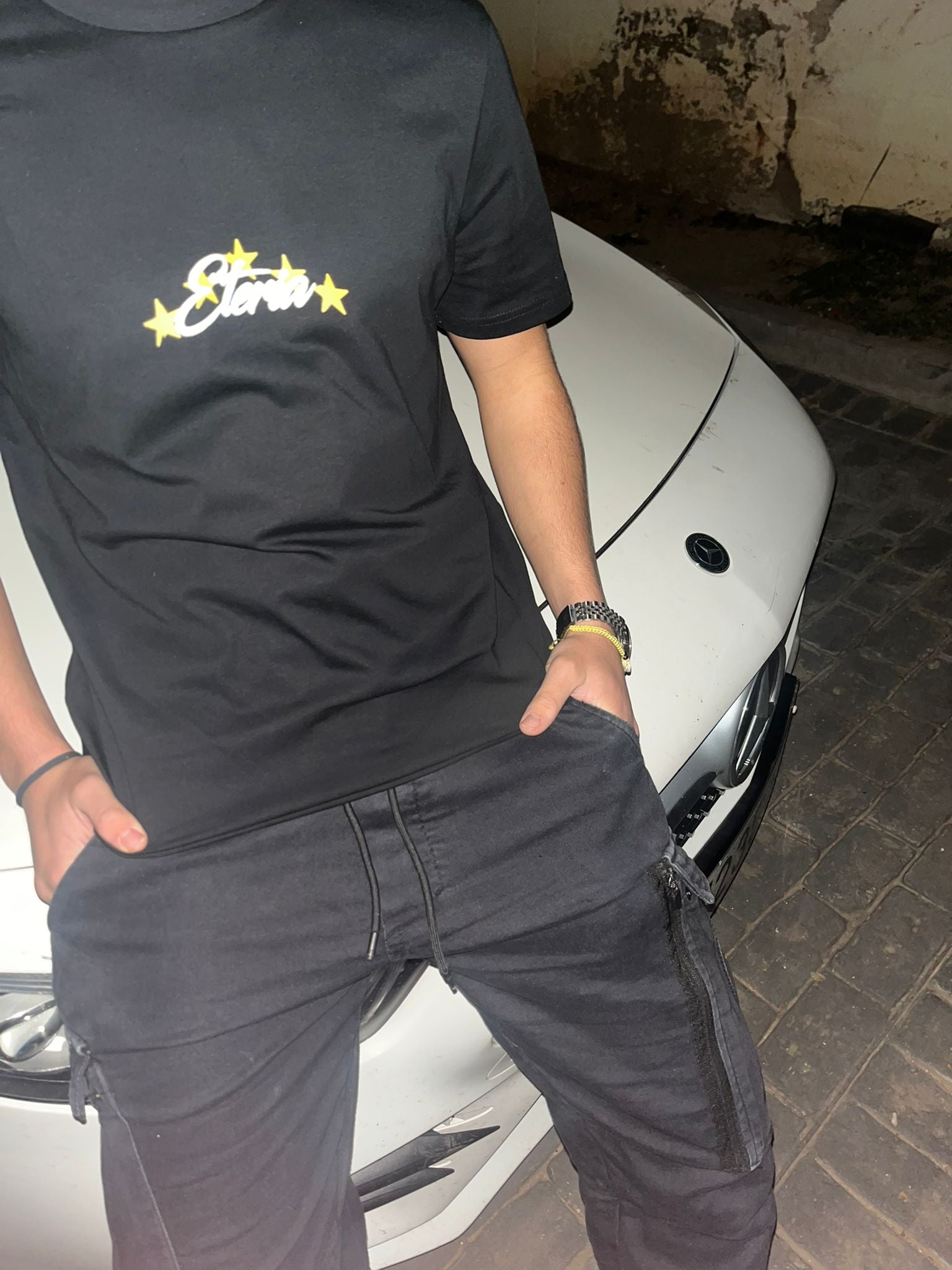 Eteria Black Tee